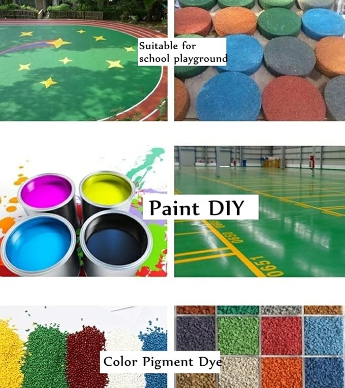 GOODTAKE Iron Oxide Powder, Green Cement Color Pigment Pastel Mortar Mix DIY Powder Manually Paving Concrete Mold Color Pigment Dye for Cement Mortar Grout (Green, 16 oz)