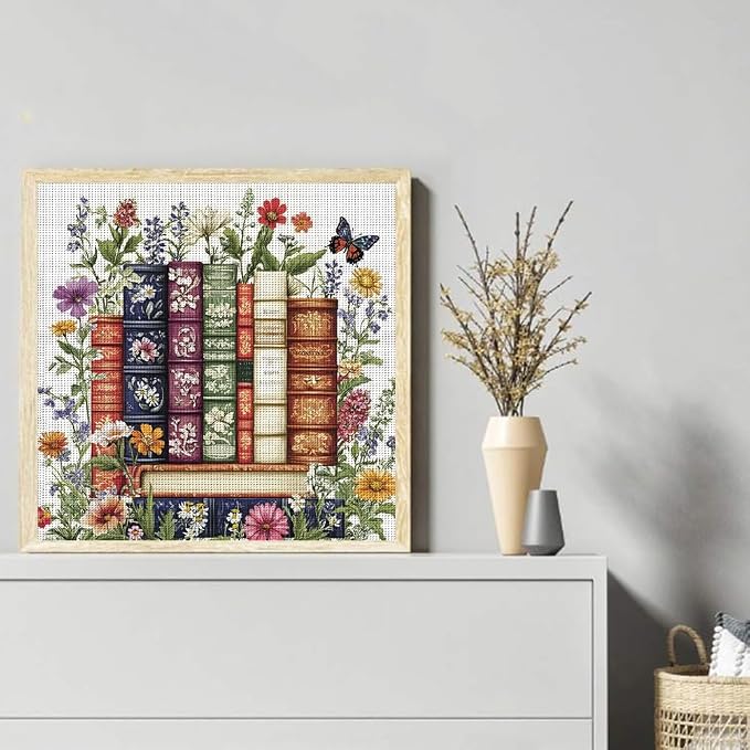 KYOQFVN Flower Stamped Cross Stitch Kits - Image 7