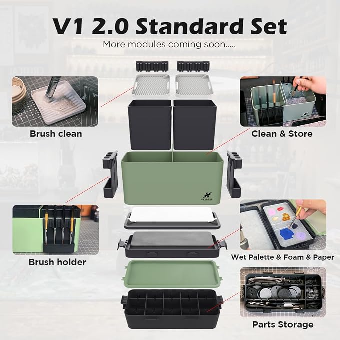 V1 2.0 Portable All-in-One Modular Painting Station - Image 2