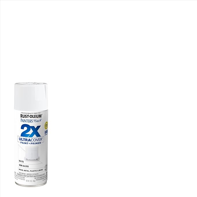 Rust-Oleum 334098 Painter's Touch 2X Ultra Cover Spray Paint, 12 oz, Semi-Gloss - Image 2