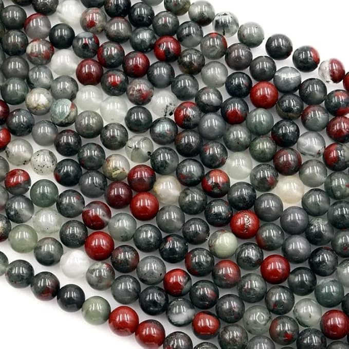 Zenkeeper 108 Pcs African Bloodstone Beads - Image 2