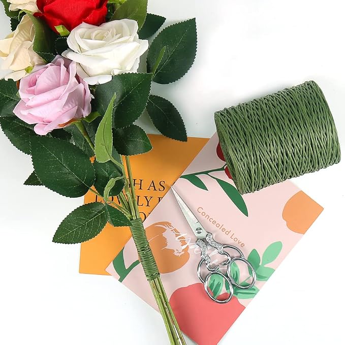 Tenn Well Floral Wire, 656 Feet 2mm Paper Covered Bind Wire - Image 5