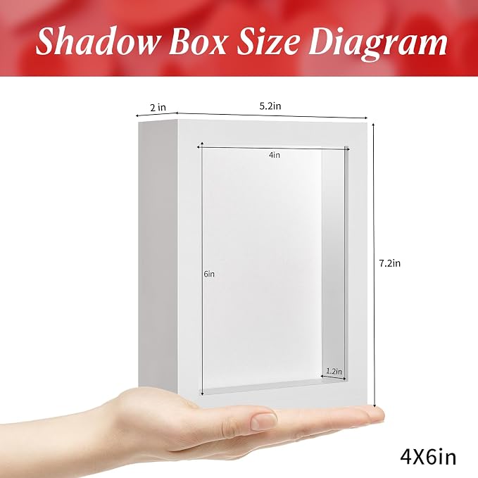 4x6 Small Shadow Box Picture Frame - Image 2