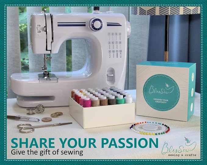 BlesSew Polyester Sewing Thread Set, 36 Sewing Machine Thread Spools, 150 Yards - Image 6