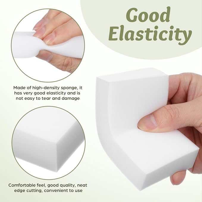 8pcs High Density Sponge Block Wooden Needle Holder Wool Felting Foam Needle - Image 4