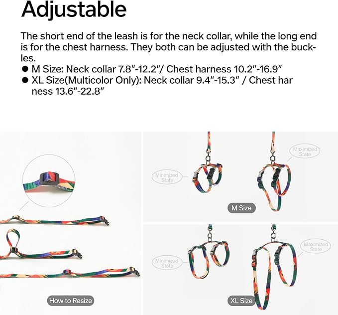 pidan Cat Harness and Leash Set, Cats Escape Proof - Image 4