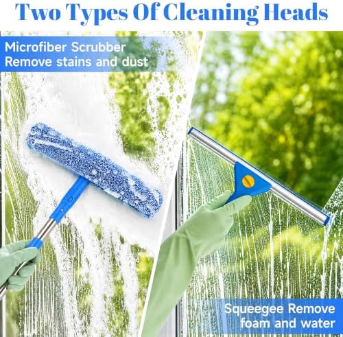 Window Cleaning Kit with Extension Pole - Image 4