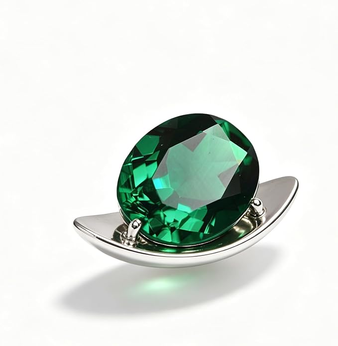 Emerald Green Color Cubic Zirconia Loose Beads Unset - Image 6