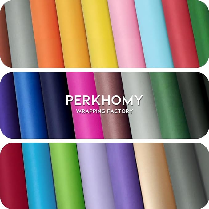 PerkHomy White Kraft Paper Roll 36" x 1 - Image 6