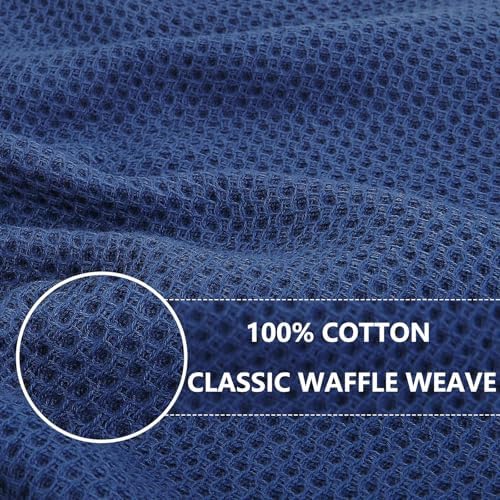 Homaxy 100% Cotton Waffle Weave Kitchen Dish Cloths - Image 2