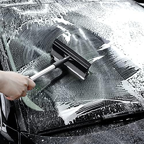POLYTE Squeegee for Car Windshields and Windows, Extendable Handle 14-20 in - Image 4