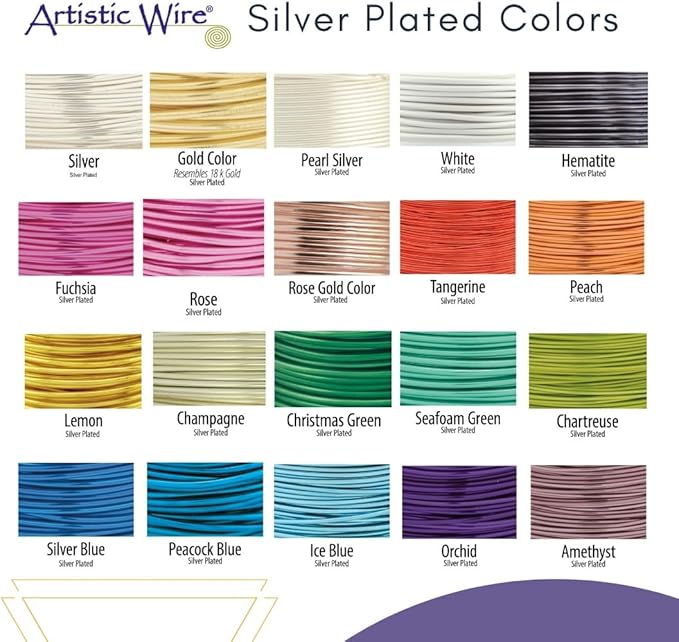Artistic Wire, 28 Gauge Tarnish Resistant Colored Copper Craft Wire, Antique - Image 4