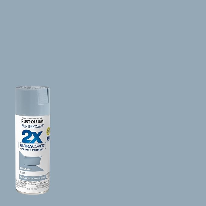 Rust-Oleum 334049 Painter's Touch 2X Ultra Cover Spray Paint, 12 oz, Gloss - Image 2