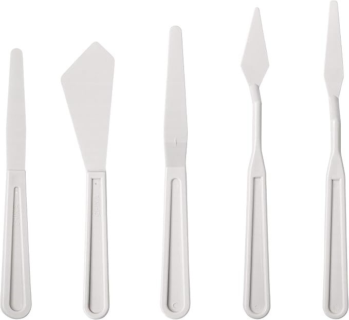 Liquitex BASICS Plastic Palette Knife Set - Image 3