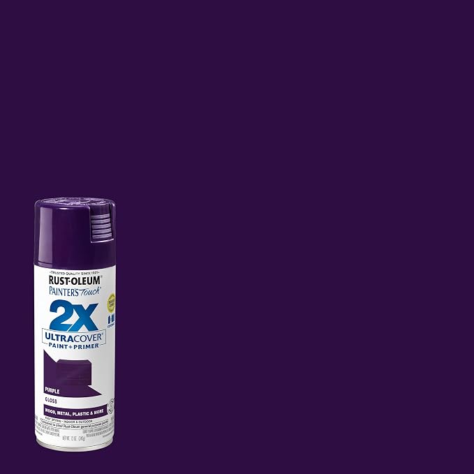 Rust-Oleum 334042 Painter's Touch 2X Ultra Cover Spray Paint, 12 oz, Gloss - Image 2