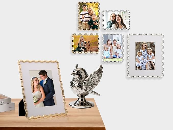 5x7'' Hi-End Zinc Alloy Gold Picture Frame - Image 3
