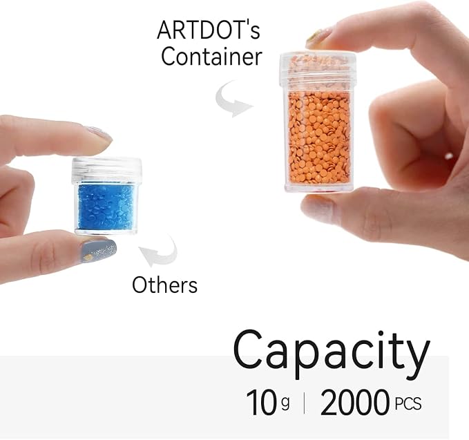 ARTDOT 60 Slots Storage Container - Image 3