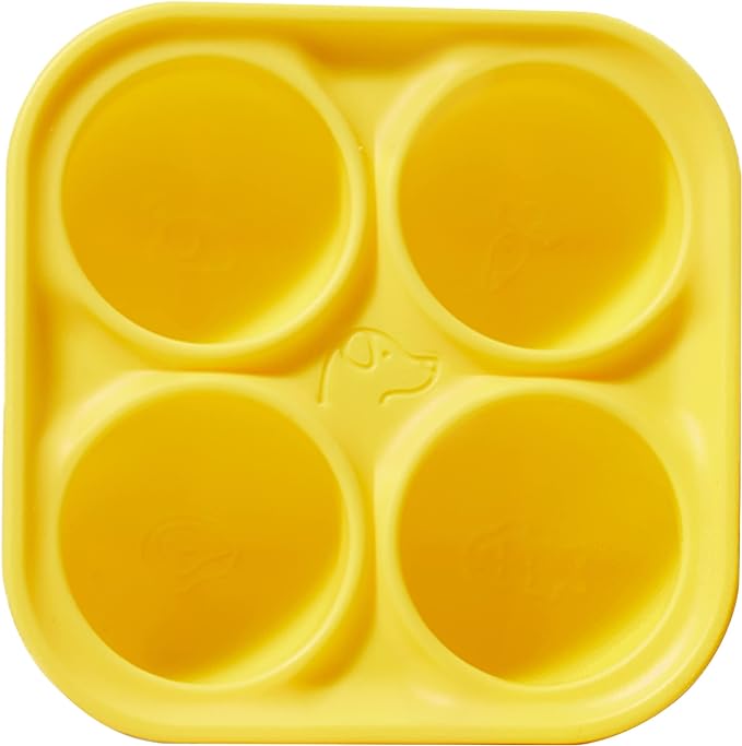 WOOF Pupsicle Treat Tray Mold, Small 10-25 lbs, Silicone Molds by Woof