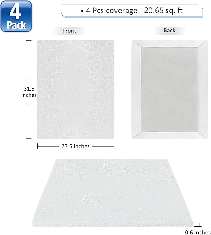 BXI Quilt Design Wall, Thick Sturdy Flannel Quilters Design Board, 31.5 x 23.6 - Image 2