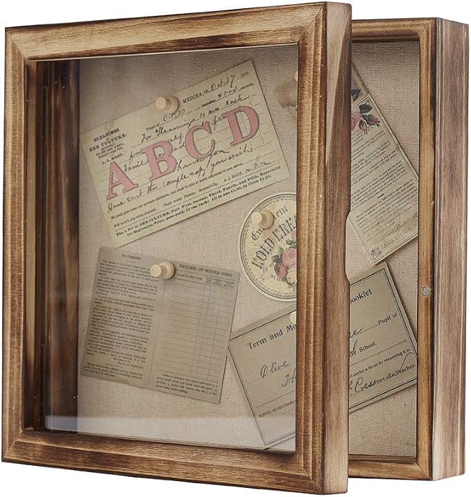 Freezing point Shadow Box Frame 10x10 Shadow Box Display Case by Freezingpoint