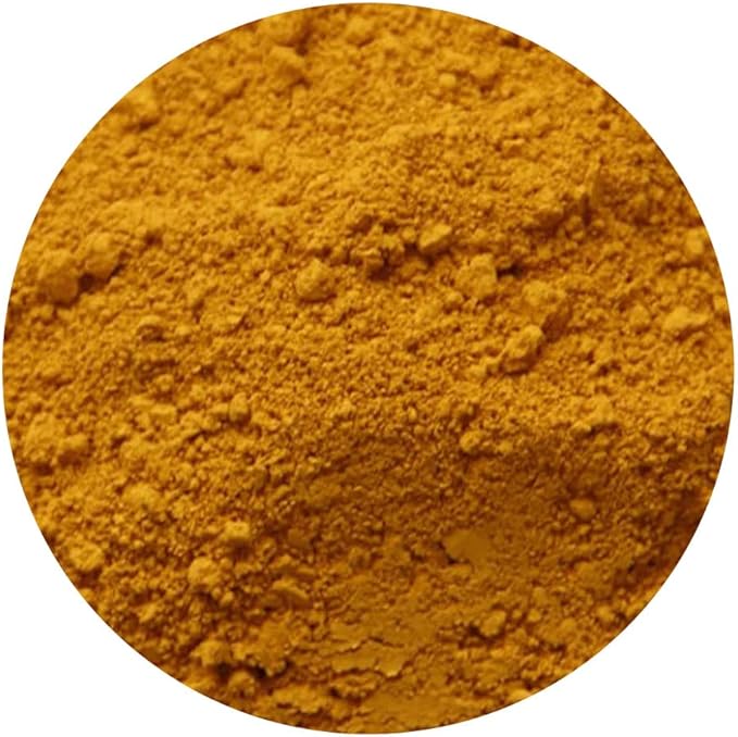 200 g 4 Packs of Iron Oxide Powder, Concrete Pigment, Cement, Mortar, Black Powder | Yellow red Blue 50g of Each Color Multicolor