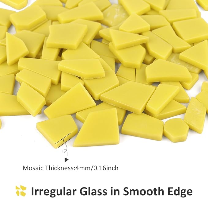 Youway Style Yellow Glass Mosaic Tiles - Image 5
