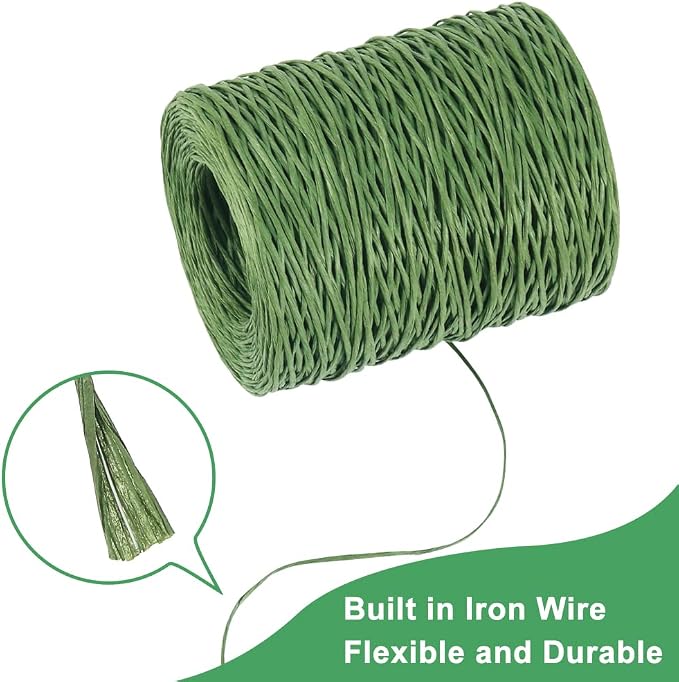 Tenn Well Floral Wire, 656 Feet 2mm Paper Covered Bind Wire - Image 2