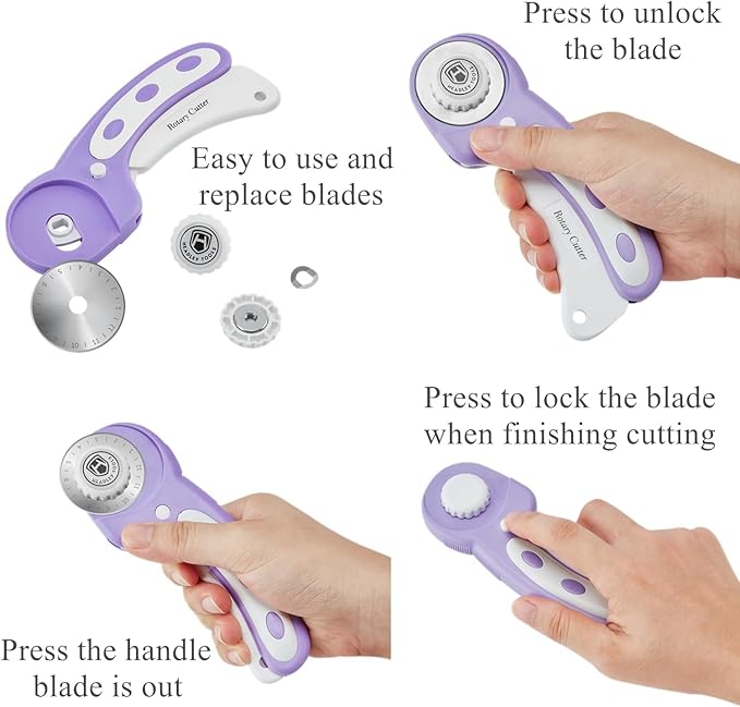 Rotary Cutter Set Purple - Image 2