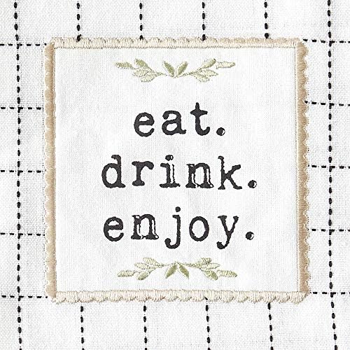 DII Home Sweet Farmhouse Kitchen Collection, Dishtowel Set - Image 6