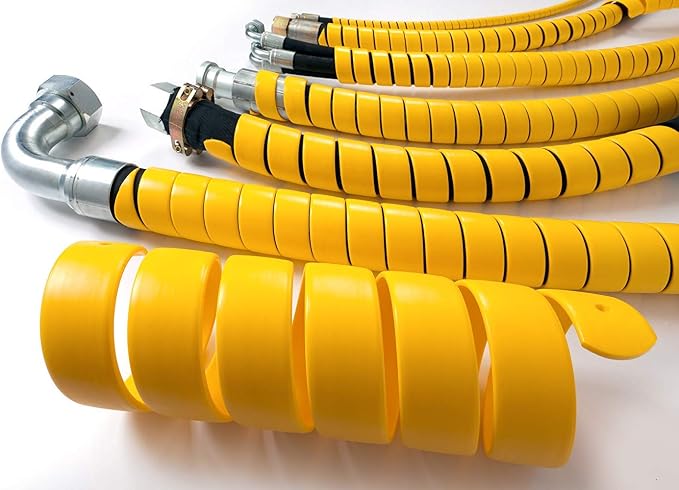 Electriduct 3" Heavy Duty Spiral Wrap HDPE Flexible Plastic Cable Sleeve Hose - Image 8