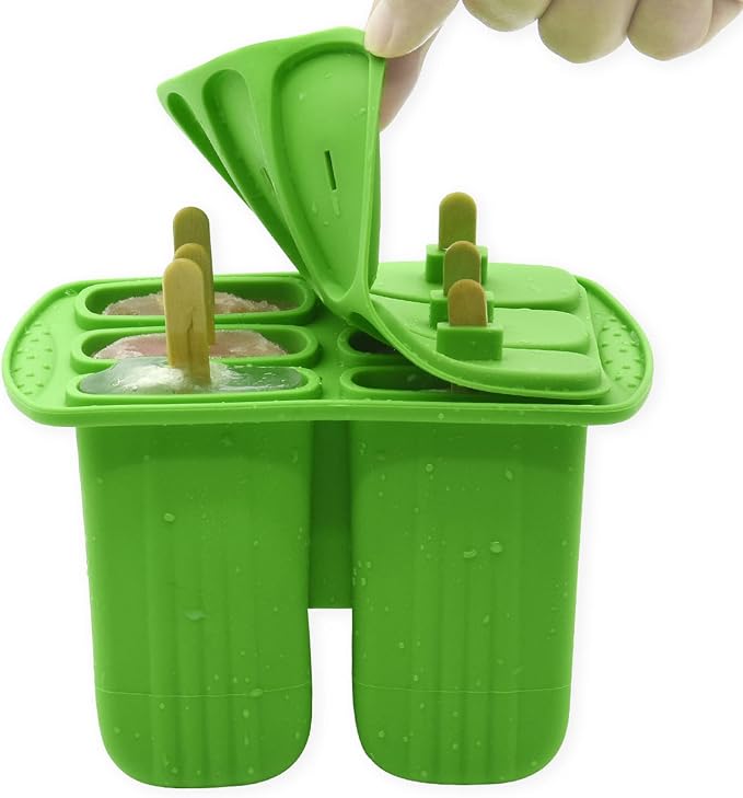 Bangp Popsicle Molds 6-cavity, Non-BPA Silicone Ice Pop Maker | Silicone - Image 2