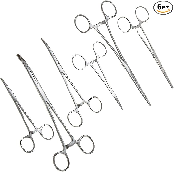 SURGICAL ONLINE Ultimate Hemostat Set, 6 Piece Ideal by SurgicalOnline