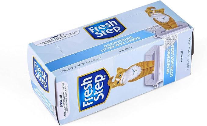 Fresh Step Drawstring Large Litter Box Liners | Heavy Duty Liners - Image 4