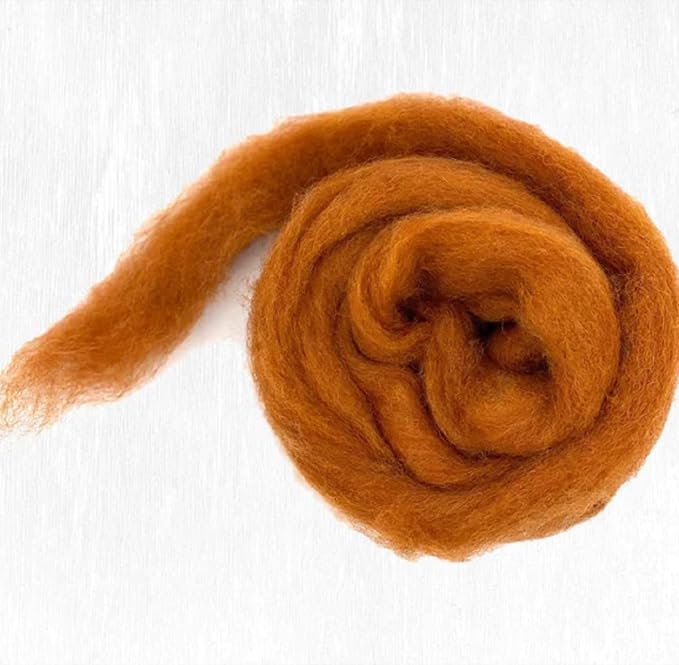 Revolution Fibers Carded Corriedale Wool Sliver by RevolutionFibers