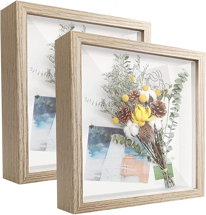 8x8 Shadow Box Frame Display Case by TOUYINGER