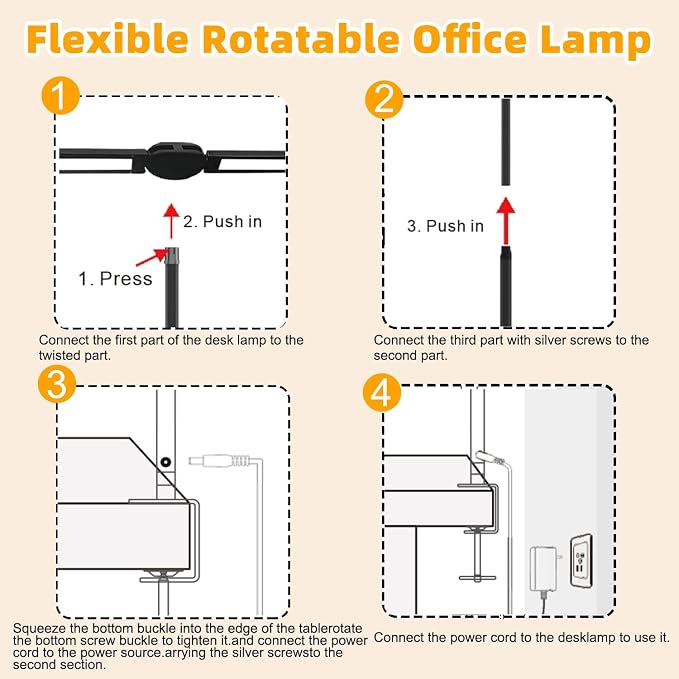 Double Head LED Desk Lamp for Office - Image 6