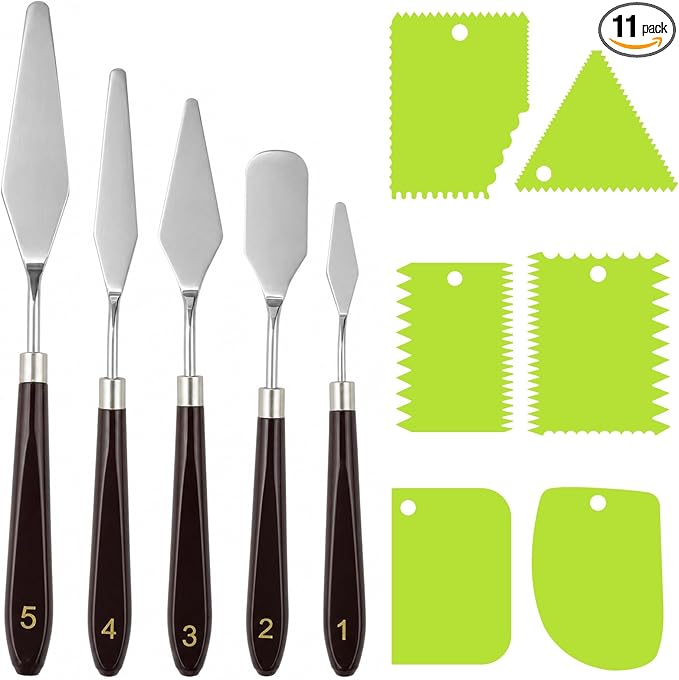 Rovella Painting Palette Knife set, Professional Paint Tool by Unknown