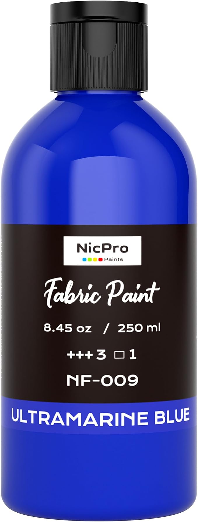 Nicpro Blue Fabric Paint, 8.45 oz Fabric Paint by Nicpro
