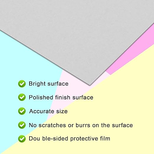 Galvanized Metal Sheet 12" x 12" x 1/16" Inch Galvanized Steel Sheet Plates for Magnetic Mount Board Wall 16GA(1.50MM) Galvanized Steel Plate Panels Stock for Roof Flashing Fixing Repair, Crafts, DIY