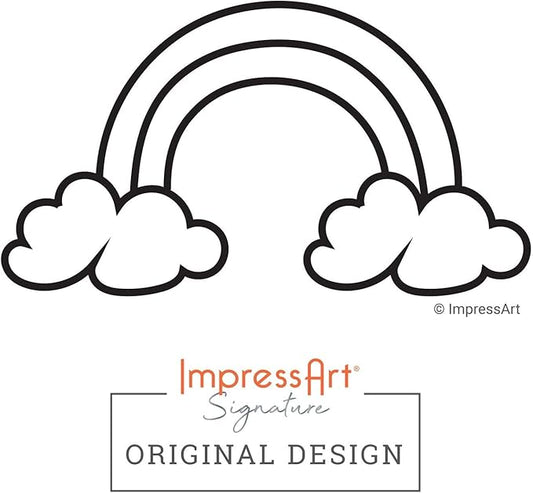 ImpressArt - Rainbow Metal Punch, Nature Steel Stamping & Handmade Jewelry Making Tools (6mm)