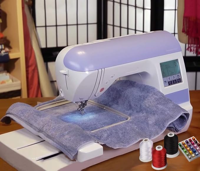 Simthread 40 Colors 40 Weight Polyester Embroidery Machine Thread Kit 550Y - Image 6