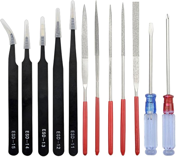 Professional 33 PCS Model Tools Kit Modeler Basic Tools Craft Set Hobby - Image 6