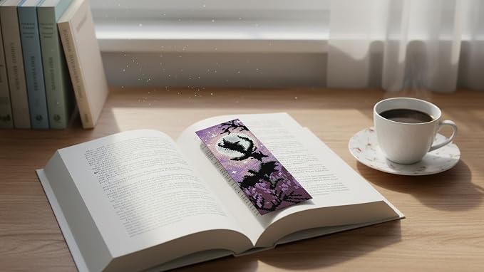 DYAIANGMU Dragon 6 Pcs Cross Stitch Bookmark Kit - Image 3