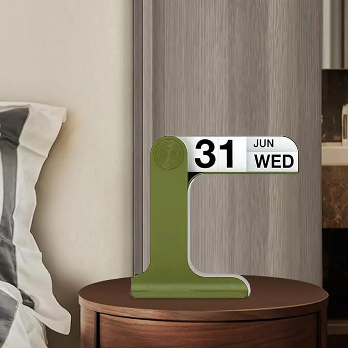 Perpetual Calendar, Standing Flip Calendar, Aesthetic Reusable Daily Page - Image 7