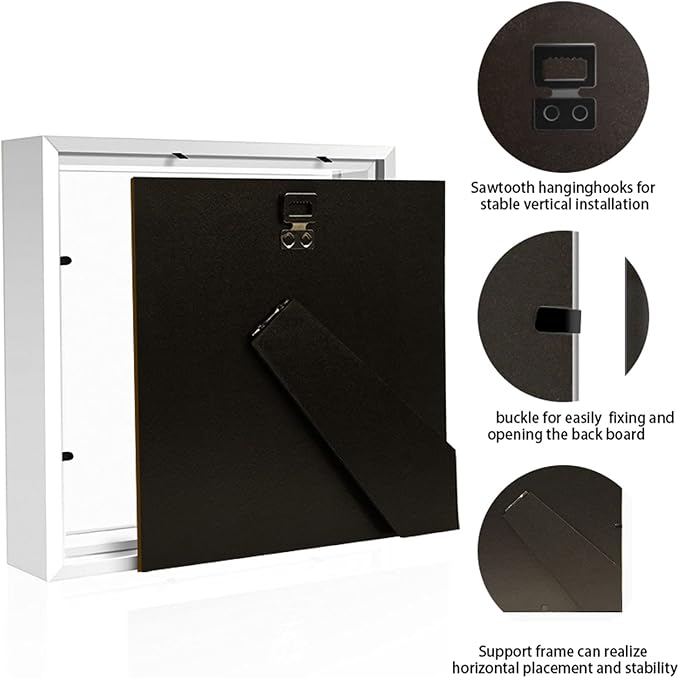 8x8 Shadow Box Frame Display Case - Image 3