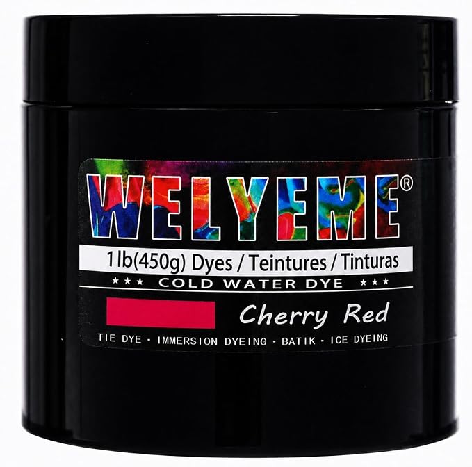 Cold Water Dye 1lb, Tie Dye Powder, Fabric Dye Powder by WELYEME