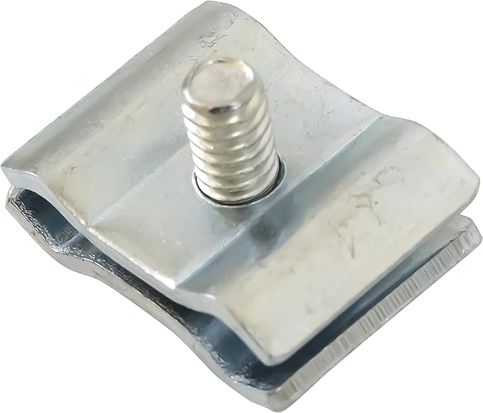 Gridwall Joining Clip Connectors for Grid Panels, Powder-Coated or Chrome Plated Steel (Quantity 20) (20, Chrome)