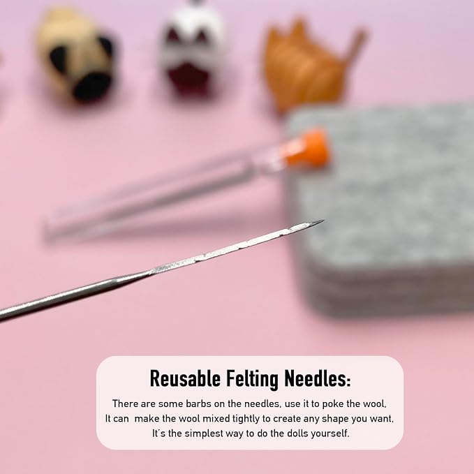 Truslin Needle Felting Kit, DIY Crafts - Image 4
