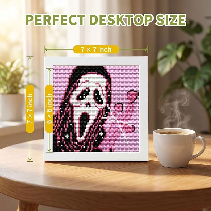 WUSARPLY Halloween Stamped Cross Stitch Kits - Image 3