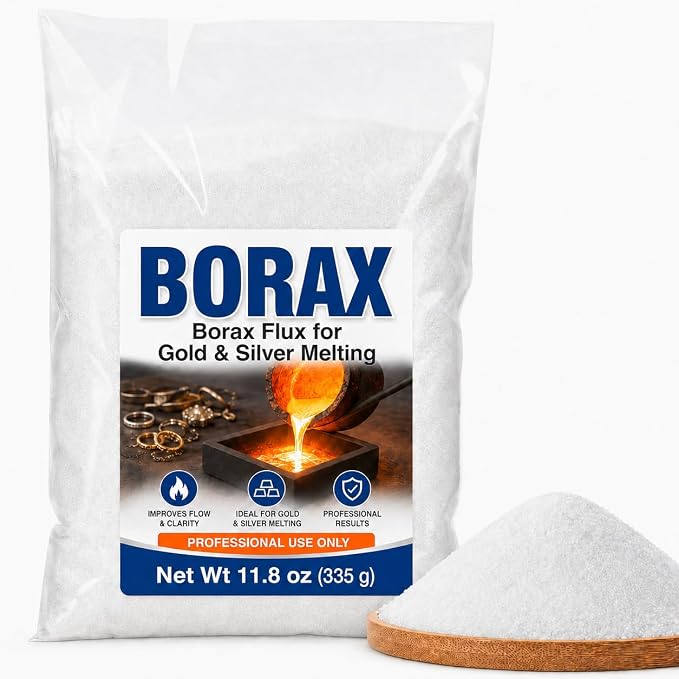 MAQIHAN 11.8 oz Borax -Borax Flux by MaqiIhanCustomOfficial